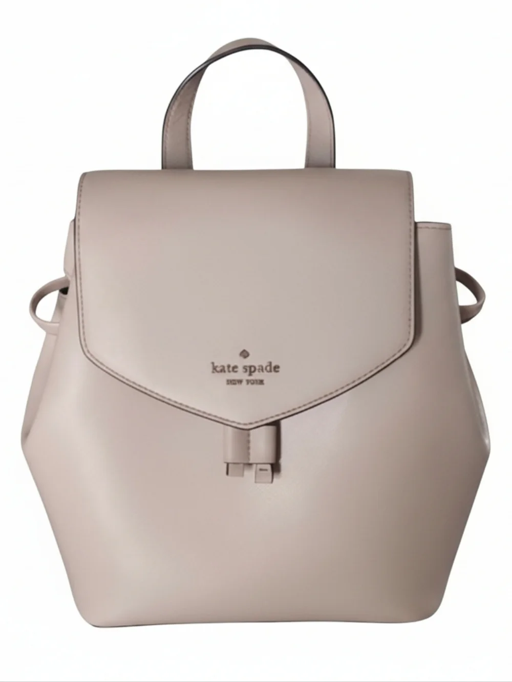 Kate Spade Lizzie Medium Saffiano Flap Backpack Blush